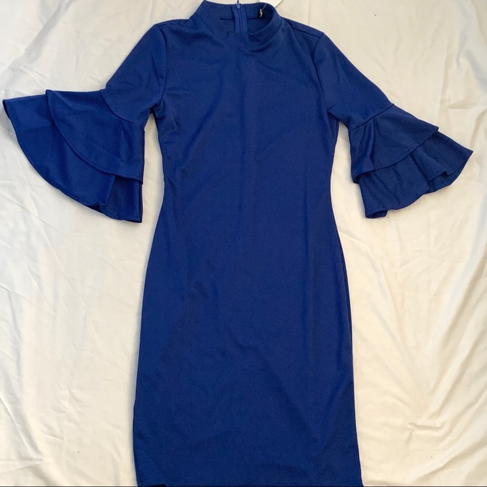 Navy blue dress